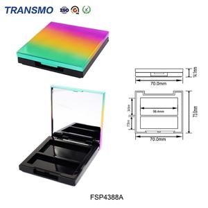 Estuche cuadrado para colorete, estuche cuadrado para paleta de sombras de ojos, paleta de sombras de ojos, etiqueta privada personalizada - Product Image 2