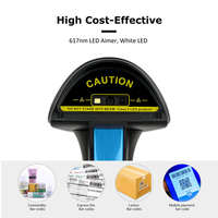 Lecteur de codes-barres industriel Syble 1D et 2D, scanner de codes QR filaire portable, scanner de paiement