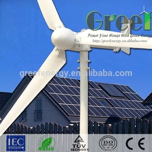 Système éolien horizontal hors réseau/sur réseau 1kW 2kW 3kW 5kW 10kW 12V 24V 48V 96V 120V 220V 240V – Prix du générateur éolien 1-50KW - Product Image 2