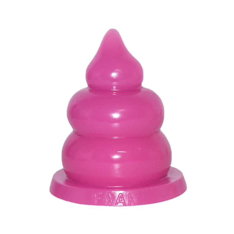 Thick Anus Stretch Poo Poo Plug - PVC Anal Dilator for Expanding & Pleasure  - Ideal Anal Sex Toy for Both Genders