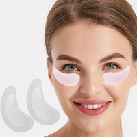 Patchs oculaires à micro-aiguilles à l'acide hyaluronique avec logo personnalisé, micro-aiguilles dissolvantes sous les yeux pour les soins de beauté à domicile