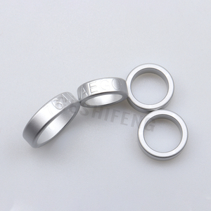 Gsf GSF-ABR-SE 1212-es thép không gỉ nhẫn chim bồ câu chân Nhẫn 2024 đa-màu chim chân nhẫn với CNC Laser từ bông tai - Product Image 4