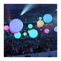 Ballons gonflables lumineux LED personnalisables pour concerts, ballons de plage lumineux LED pour le crowd-surfing