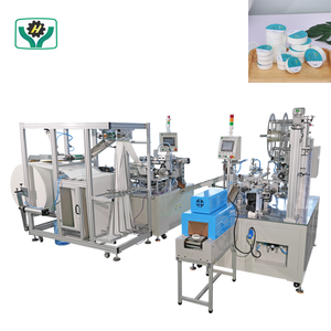 Machine automatique de fabrication et d'emballage sous film rétractable de serviettes compressées à grande vitesse avec contrôle PLC, 30-35 pièces/min, fonctionnement à haute vitesse - Product Image 5