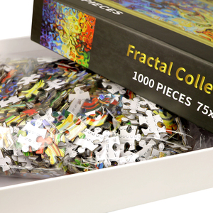 Fábrica de papel personalizado alrededor de 1000 piezas de rompecabezas - Product Image 4