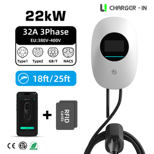 Chargeur mural AC pour véhicules <span class=keywords><strong>électrique</strong></span>s, nouvelle énergie, OEM/ODM, OCPP1.6 2.0.1, 32A Type 2, 22kW, station de <span class=keywords><strong>recharge</strong></span> pour véhicules <span class=keywords><strong>électrique</strong></span>s - Product Image 1