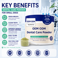 Poudre de Soin Dentaire pour Chiens – Complément d'Hygiène Buccale pour une Haleine Fraîche, des Dents Propres et le Contrôle de la Plaque Dentaire – Santé Animale – Fabricant OEM