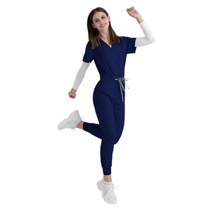 Uniformes Médicos de Alta Calidad en Tela Transpirable, Uniformes de Enfermera Cherokee para Mujer, Conjuntos de Uniformes de Hospital, Gran Oferta 2024 - Product Image 5