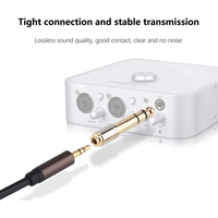 DAJIANG 1/4 ''mâle à 1/8 ''adaptateur Audio stéréo femelle 6.35mm 3.5mm casque en cuivre pur sortie cc en gros