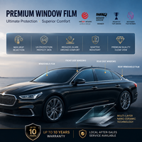 Film teinté nano-céramique automobile de haute qualité pour vitres de véhicule, kit complet pare-brise avant et vitres latérales arrière, protection UV