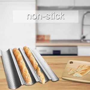 Ensemble <span class=keywords><strong>De</strong></span> Baguettes Outils Boulangerie Plateaux <span class=keywords><strong>Boulanger</strong></span> Patissier Anneaux Cuisson Acier Moule A Gateau Chauve Souris - Product Image 2