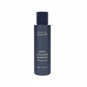 TREECELL Midnight Forest Night 100mL Aceite orgánico para el cuidado del cabello Gel Colágeno Champú Uso en el hogar Nutritivo Hidratante Ácido salicílico - Product Image 2