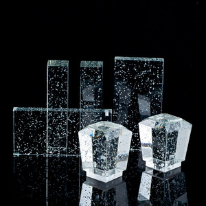 Nhà trang trí Rắn bong bóng pha lê gạch được thiết kế tốt mài tường kính khối pha lê - Product Image 4