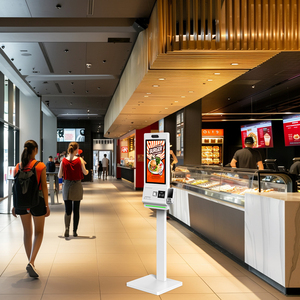 Hot Bán 21.5 23.6 27 32 Inch Bãi Đậu Xe Tự Dịch Vụ Tự Trả Tiền Máy Đa Chức Năng Android OS Cho Bãi Đậu Xe Khu Vực Dịch Vụ - Product Image 4