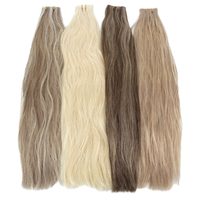 Extensiones de Cabello Humano Honorhair de un Solo Donante a Precio de Fábrica (Color Claro), Extensiones de Cabello con Trama Invisible Genius