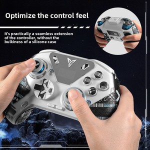 Adesivi antiscivolo e custodia protettiva per controller Fizit Octopus 3/4 - Pellicola adesiva resistente all'usura per impugnatura da gioco - Product Image 3