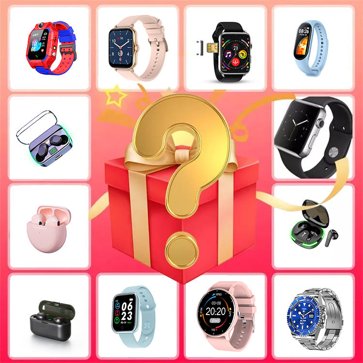 Mystery Box Smart Watch Earphone Hot Selling Gift