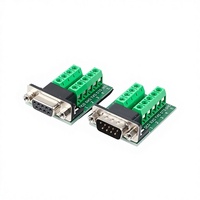 Conectores RS232 a Puerto Serie Terminal DB9 Macho/Hembra