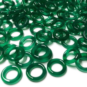 Anillas Pequeñas de Ágata <span class=keywords><strong>Verde</strong></span> para la Fabricación de Cañas de Pescar de Bambú, Anillas Mini al por Mayor - Product Image 3