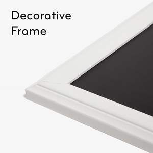 <span class=keywords><strong>Pizarra</strong></span> Magnética con Marco de Madera <span class=keywords><strong>Blanca</strong></span>, Superficie <span class=keywords><strong>Mate</strong></span> Premium, Tamaño Personalizado, Logotipo Personalizado, Certificación ROHS, Uso en Hogar/Oficina/Escuela - Product Image 3