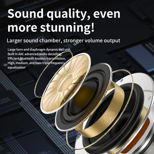 YYK-Q28 ows cảm ứng thông minh tai nghe với Siri cuộc gọi dẫn hiển thị Hifi Stereo Earbuds không thấm nước mở tai nghe cho chơi game - Product Image 3