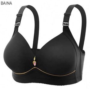Soutien-gorge push-up respirant grande taille pour femme, avec dentelle fine et tissu lisse, bonnets ajustables – Idéal pour l'été - Product Image 2