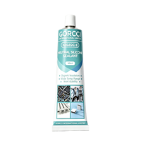 Mastic silicone neutre à base d'alcool OEM N302DC-E durable, composé d'étanchéité résistant aux vibrations pour l'assemblage de composants électriques