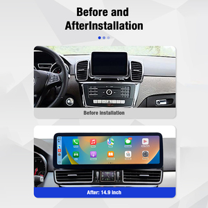 เครื่องเล่นวิทยุติดรถยนต์ ZWNAV ขนาด 14.9 นิ้ว พร้อมระบบนำทาง GPS สำหรับรถยนต์ Mercedes Benz GLE <span class=keywords><strong>GLS</strong></span> ปี 2015-2018 ขายดี ระบบปฏิบัติการ LINUX เครื่องเล่นมัลติมีเดียในรถยนต์ - Product Image 5