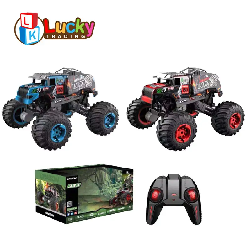 Toys Hobbies 1/16 Race Rc Car 4X4 High Speed Racing Dinosaur Truck