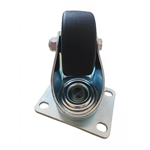 <span class=keywords><strong>Ruedas</strong></span> giratorias <span class=keywords><strong>para</strong></span> sillas de <span class=keywords><strong>muebles</strong></span> de oficina en negro y marrón a <span class=keywords><strong>ruedas</strong></span> estacionarias <span class=keywords><strong>fijas</strong></span> <span class=keywords><strong>Ruedas</strong></span> resistentes a altas temperaturas - Product Image 2