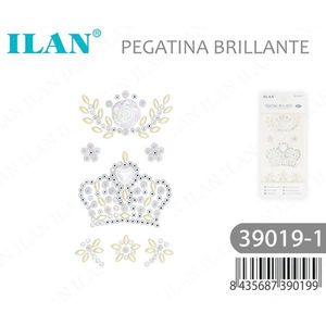 Adesivi con strass lucidi ILAN 39019-1 per artigianato e decorazioni - Product Image 3