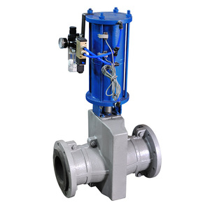 Válvula de sujeción de tuberías neumática GJ641X-10L para minería, válvulas de control de temperatura normal - Product Image 2