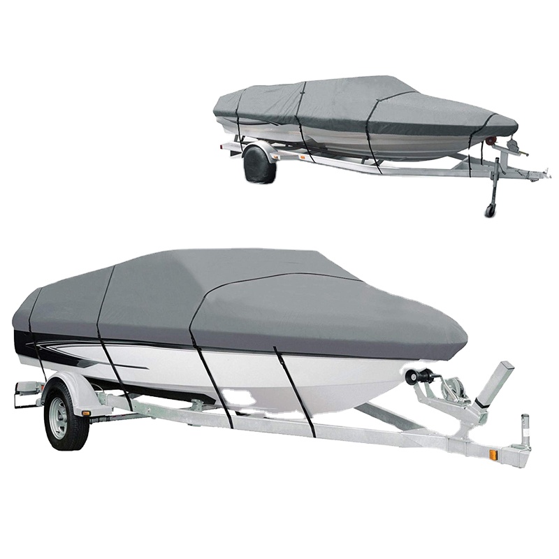 Плотная ткань Оксфорд 300D 600D Чехол для лодки водонепроницаемый чехол для лодки 8 м