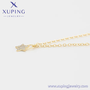 A00737810 xuping jewelry little star 14k Princess lucky gift forfidanzate love perfume personalizza collana elegante - Product Image 5