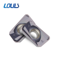 Fraiseuse CNC APMT160416 pour centre d'usinage, alliage dur, revêtement PVD, pièces super dures, fraisage grossier spécial à grand angle R, OEM