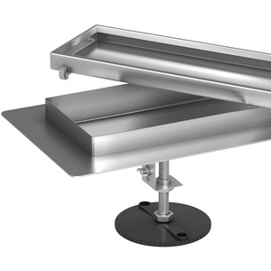 Griglia <span class=keywords><strong>per</strong></span> <span class=keywords><strong>Scarico</strong></span> a Pavimento in Acciaio Inox SUS304, Rete Doccia Rettangolare, <span class=keywords><strong>Scarico</strong></span> Lineare Invisibile <span class=keywords><strong>per</strong></span> Bagno, Varie Griglie <span class=keywords><strong>per</strong></span> Pavimento - Product Image 2