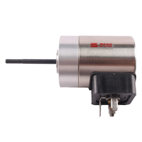 Vente directe d'usine - Électroaimant tubulaire circulaire - Bobine solénoïde DC 12V/24V - Électroaimant à poussée-rétraction