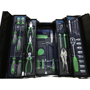Juego de Herramientas Manuales Multifuncionales de 62 Piezas para el Hogar, con Caja - Product Image 2