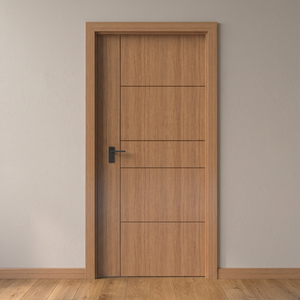 Puerta de PVC de Núcleo Sólido a Precio de Fábrica al por Mayor, Tamaño Personalizado, Grosor del Panel de 40 mm, para Proyectos Residenciales y Comerciales - Product Image 5
