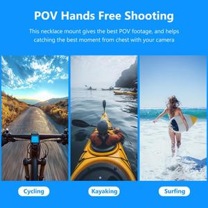 2026 Hot Picks PULUZ Supporto Magnetico Aggiornato a Sgancio Rapido con Cinghia da Collo per DJI Osmo Nano / per Insta360 Go 3 / GO 3S - Product Image 5