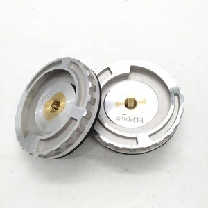 Supporto in alluminio per disco levigante bordo curvo 125mm M14 - Product Image 1