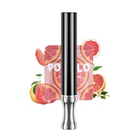 Bâtonnet inhalateur nasal réutilisable en métal noir avec logo personnalisé, inhalateur d'huiles essentielles d'aromathérapie pour arrêter de fumer et soulager l'anxiété