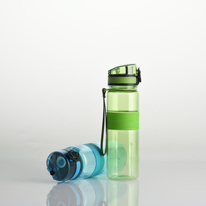 silicona de deporte de manga <span class=keywords><strong>cantante</strong></span> capa de plástico de 17oz portátil botella de agua al aire libre - Product Image 3