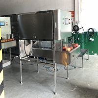 Machine à peler les pommes en acier inoxydable / Éplucheur de pommes industriel / Éplucheur, dénoyauteur et trancheur de pommes électrique commercial à prix avantageux