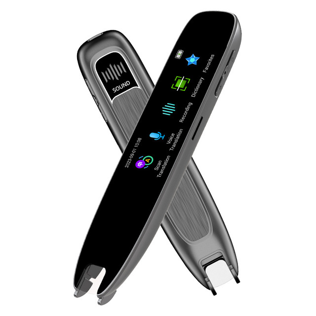 New Design Electronic Language Translator Device International Version Multilingual Translation Pen 112 Languages IPS Display