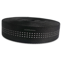 Sangle en nylon tissé de 1 pouce / Sangle tubulaire d'escalade robuste pour harnais de sauvetage, travaux en hauteur, lutte contre les incendies, écologique