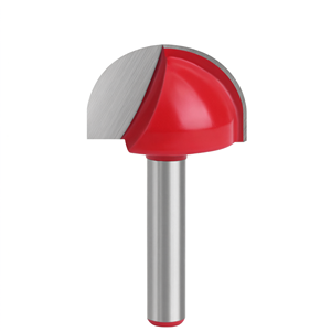 LaVIE Fresa de carburo para router de 1/4 de pulgada, para molduras de perlas y hendiduras, para carpintería - Product Image 1