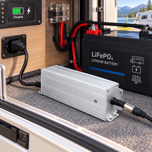 Carregador Inteligente de Bateria de Lítio 3S 12.6V 10A NMC IP67 à Prova d'Água 100-240VAC para Fonte de Energia Externa e Kit de Ferramentas Elétricas - Product Image 2