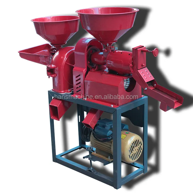 Factory Price Custom Mini Automatic Equipment Electric Combined Rice Milling Machine