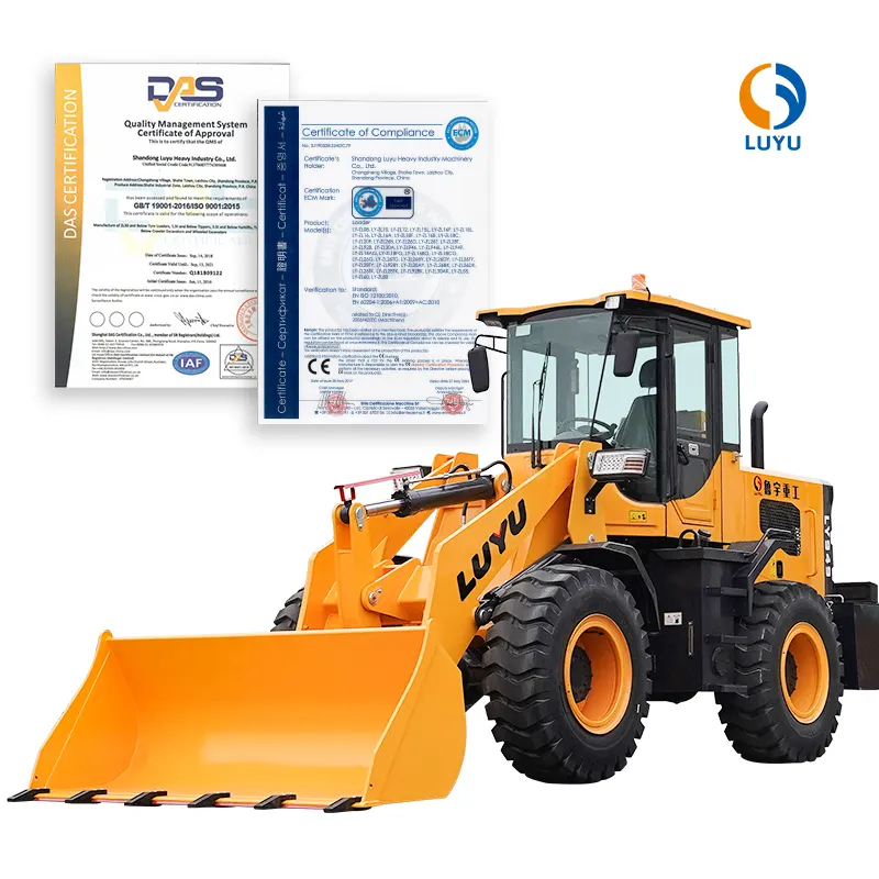 Factory Direct Sales Mini Wheel Loader With Price China Loader Front End Loader Price